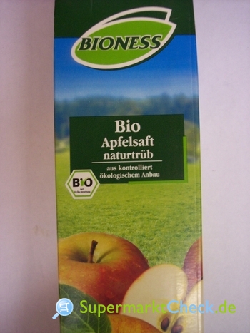 Foto von Bioness Bio Apfelsaft
