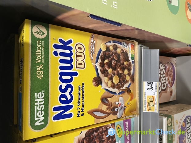 Foto von Nestle Nesquik Cereal Duo 325g
