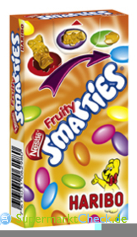 Foto von Nestle Smarties Fruity