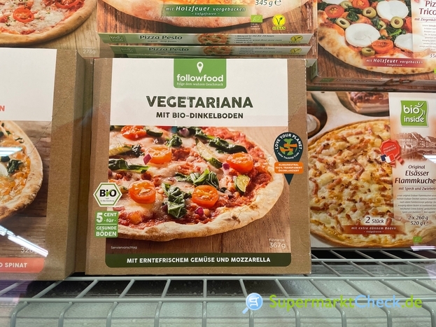 Foto von followfood Vegetariana Pizza