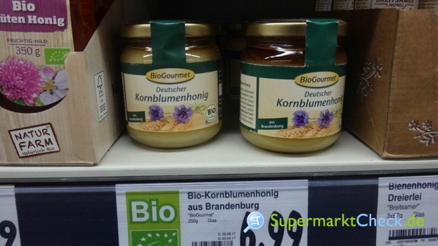 Foto von Bio Gourmet Deutscher Kornblumenhonig