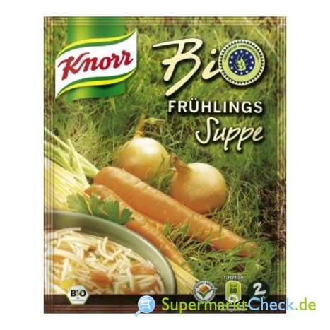 Foto von Knorr Bio Frühlings Suppe