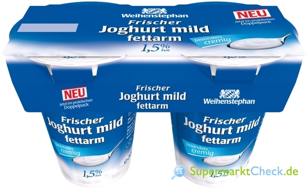 Foto von Weihenstephan Frischer Joghurt mild fettarm 