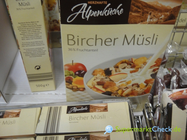 Foto von Herzhafte Alpenküche Bircher Müsli