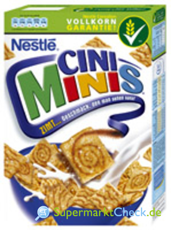 Foto von Nestle Cini Minis Cereals