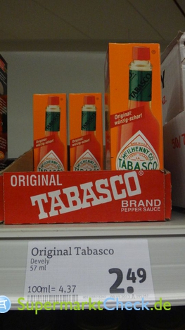 Foto von Tabasco Brand Pepper Sauce