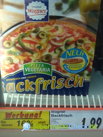 Foto von Original Wagner Backfrisch Pizza