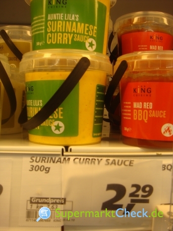 Foto von King Cuisine Surinam Curry Sauce
