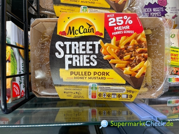 Foto von McCain Street Fries Pulled Pork Honey Mustard 340 g