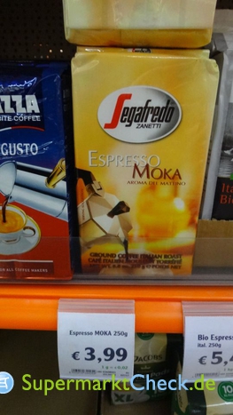 Foto von Segafredo Espresso Moka