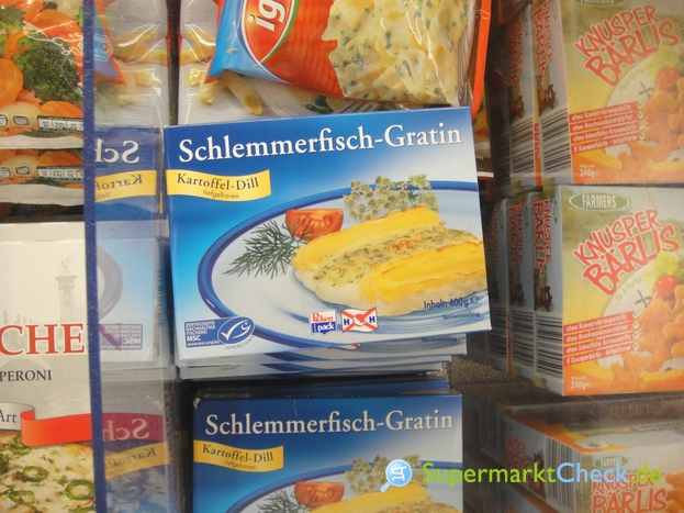 Pickenpack Schlemmer Fisch Gratin Kartoffel Dill tiefgefroren: Preis ...