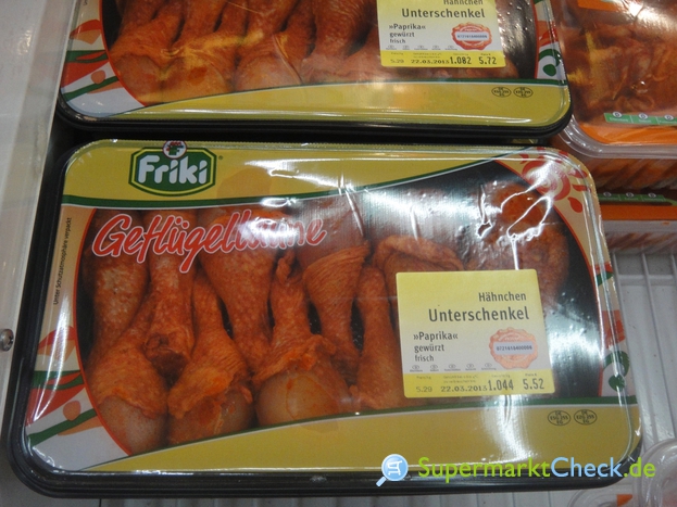 Friki Frische Hähnchen Unterschenkel Paprika gewürzt: Preis, Angebote &  Bewertungen