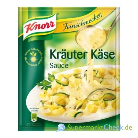 Foto von Knorr Feinschmecker Kräuter Käse Sauce