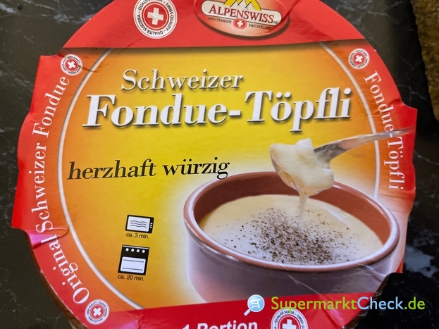 Foto von Alpenswiss Schweizer Fondue Töpfli