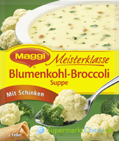 Foto von Maggi Meisterklasse Blumenkohl-Broccoli Suppe 