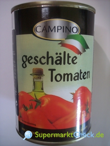 Foto von Campino geschälte Tomaten