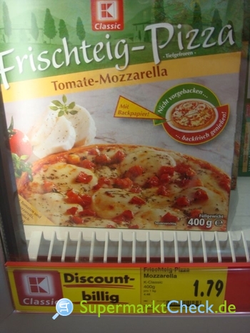 Foto von K Classic Frischteig-Pizza 