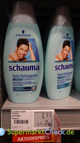 Foto von Schwarzkopf Schauma Men Anti-Schuppen Shampoo 