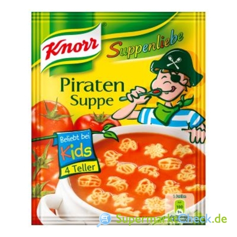 Foto von Knorr Suppenliebe Piraten Suppe Kids