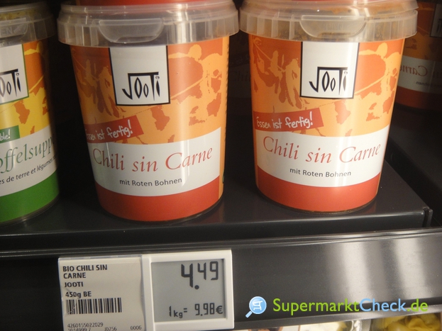 Foto von JooTi Chili sin Carne