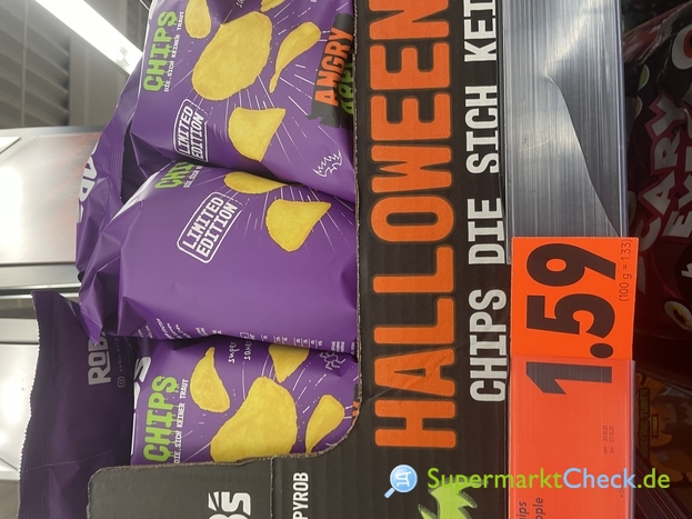 Foto von Robs Halloween Chips Kartoffelchips