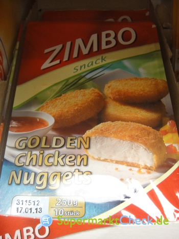 Foto von Zimbo Snack Golden Chicken Nuggets