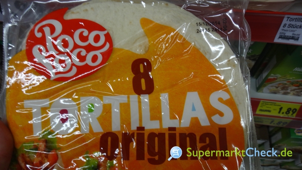 Foto von Poco Loco 8 Tortillas Original