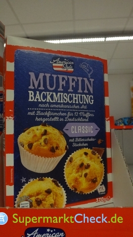 Foto von American Style Muffin Backmischung