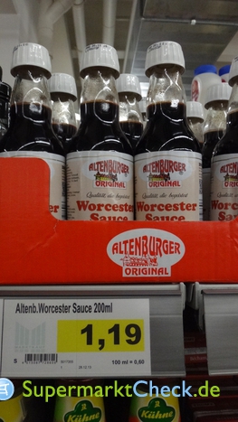 Foto von Altenburger Original Worcester Sauce