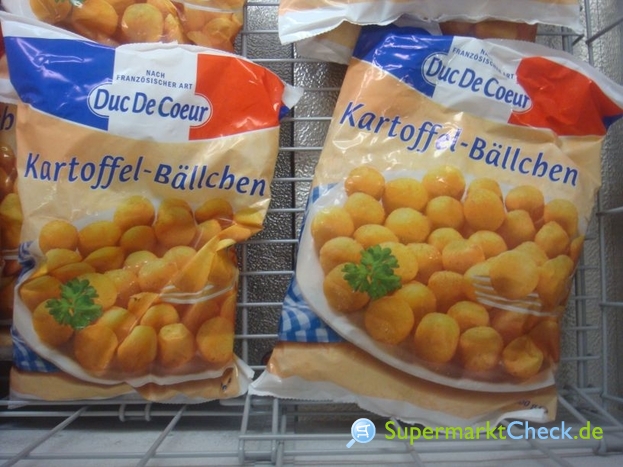 Duc de Coeur / Lidl Kartoffel Bällchen vorgebacken: Preis, Angebote ...
