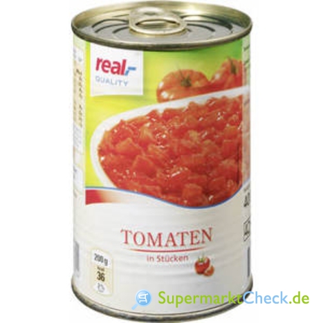 Foto von real Quality Tomaten in Stücken 