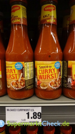 Foto von Maggi Sauce für Currywurst