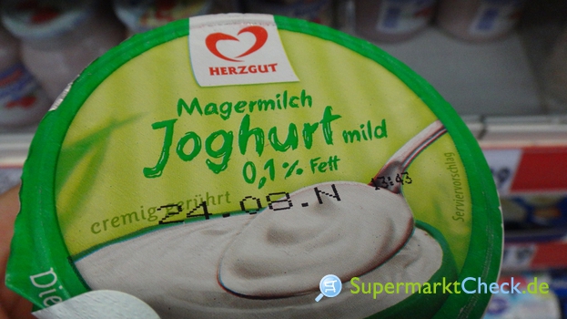 Foto von Herzgut Magermilch Joghurt mild