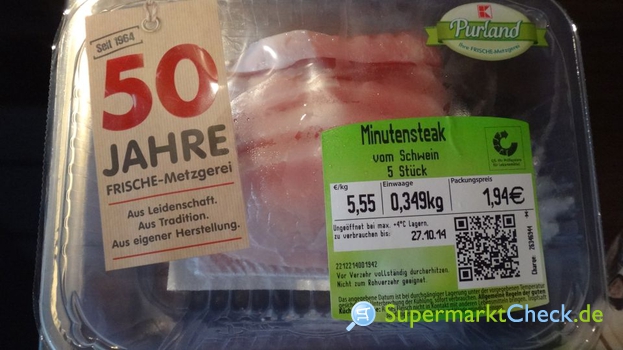 Preis, Schwein: & Frische Bewertungen Angebote vom Schweine Metzgerfrisch Minutensteaks