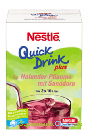 Foto von Nestle Quick Drink Plus