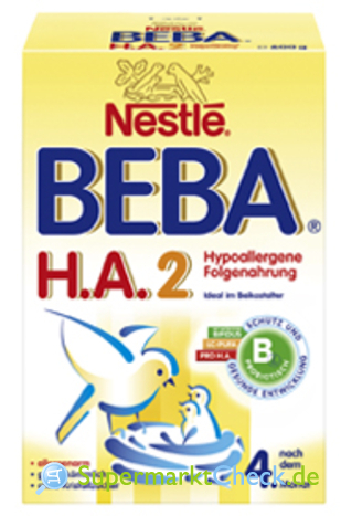 Foto von Nestle Beba H.A.2 Hypoallergene Folgenahrung