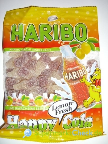 Foto von Haribo Happy Lemon-Fresh-Cola
