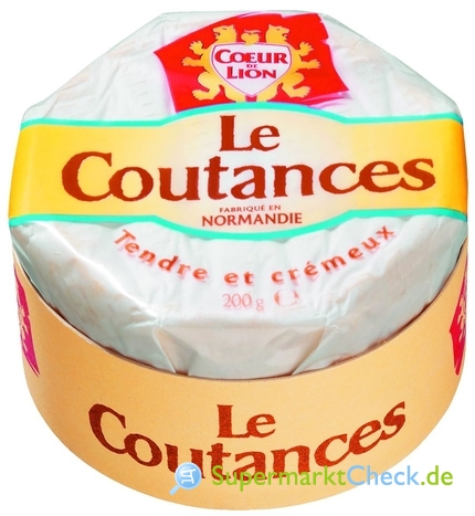 Foto von Coeur de Lion Le Coutances Käse