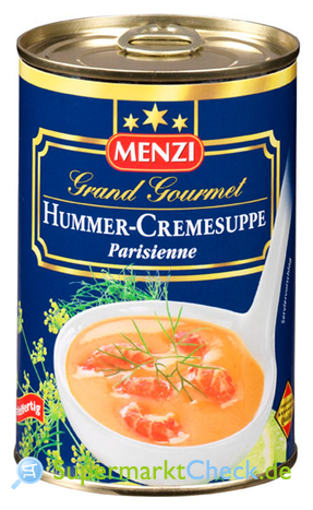Foto von Menzi Grand Gourmet Hummer Cremesuppe 