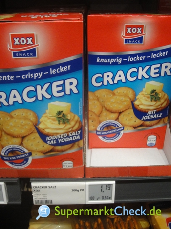Foto von XOX Snack Cracker 