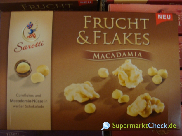 Foto von Sarotti Frucht & Flakes Macadamia