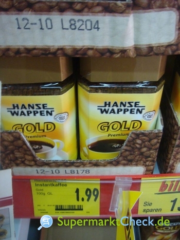 Foto von Hansewappen Gold Premium