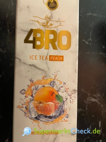 Foto von 4BRO Ice Tea Peach 