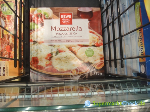 Foto von REWE Beste Wahl Mozzarella Pizza Classica