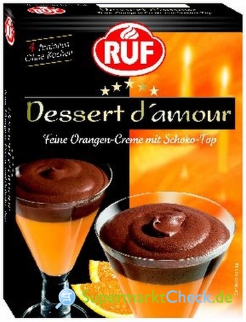 Foto von Ruf Premium Dessert Orangencreme 