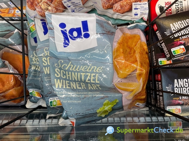 Foto von ja! Schweine Schnitzel Wiener Art 750g