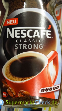 Foto von Nescafe Classic Strong