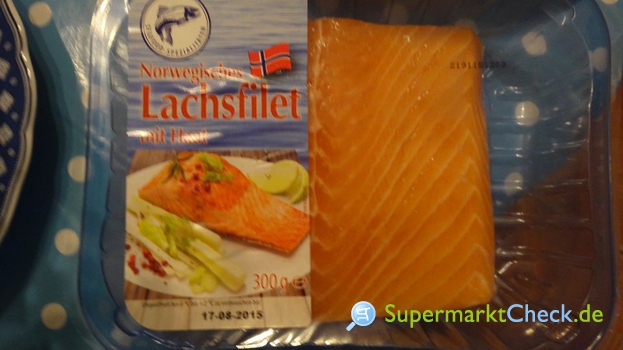 Foto von Seafood Spezialitäten Norwegisches Lachsfilet