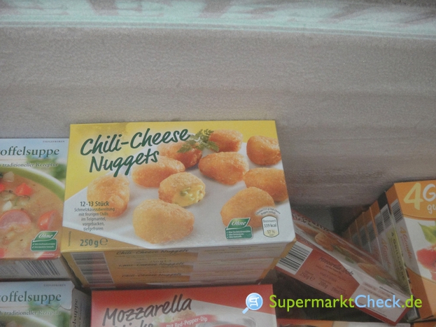 Foto von Aldi Nord Chili Cheese Nuggets
