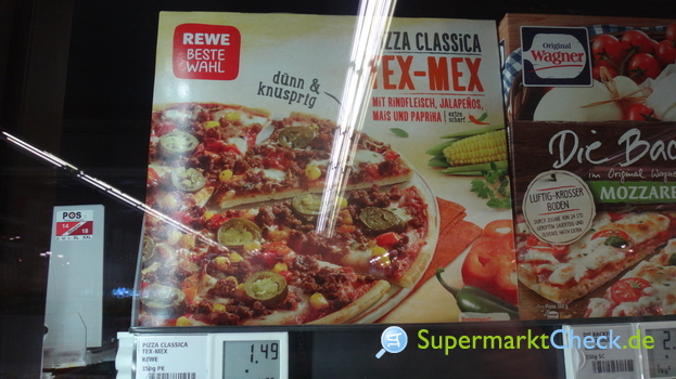 Foto von REWE Beste Wahl Tex Mex Pizza Classica